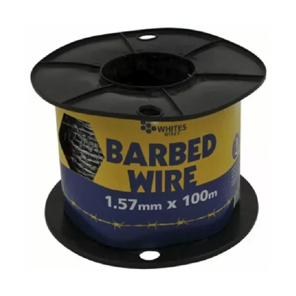 100m Barbed Wire Handy Pack Carton 1.57mm Fencing Wire