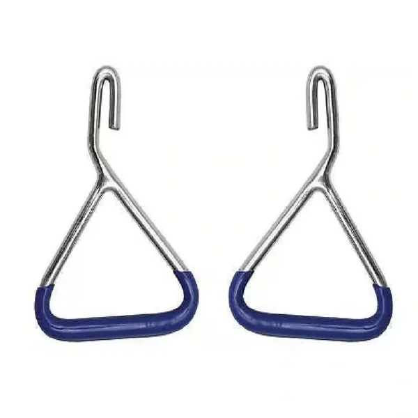 2 x Calving Chain Handles Stainless Steel – Heavy Duty for Rearing