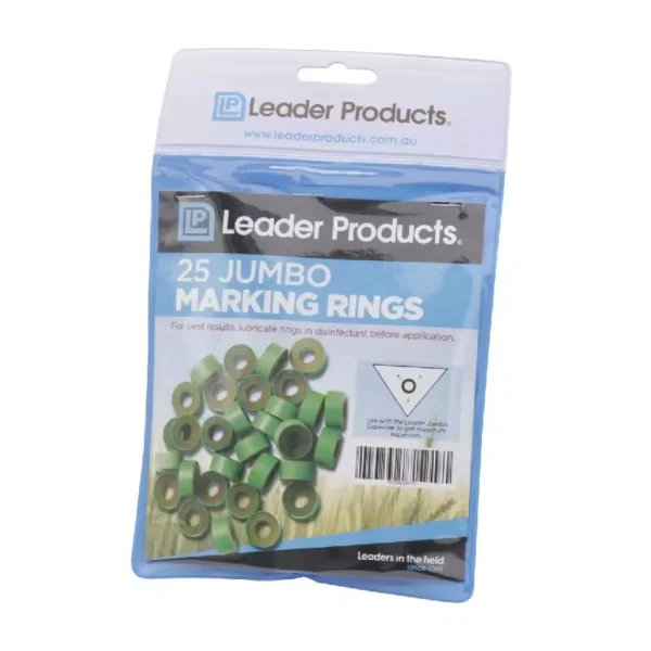 25 x Jumbo Marking Rings – Castration Bands for Bulls & Cattle