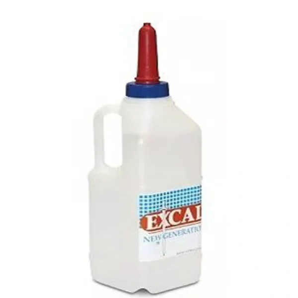 2L Excal Calf Feeder Bottle & Teat - Calving, Feeding, Rearing, Milk Poddy