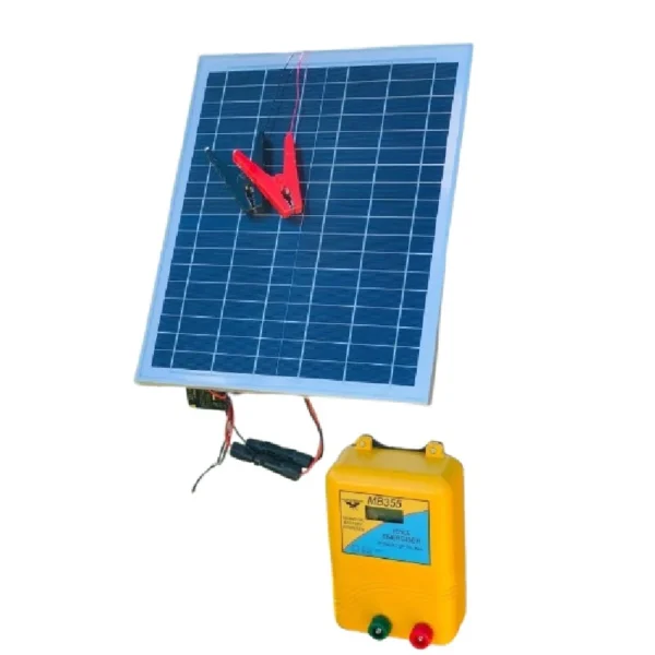 35km S370 Solar Powered Electric Fence MB370 Energiser & Solar Kit