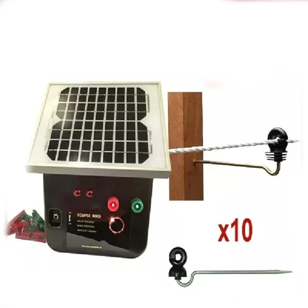 8KM Solar Eclipse 8000 Energiser – Thunderbirdd