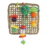 Bird Toy Interactive Foraging Wall Swing Perch Ladder