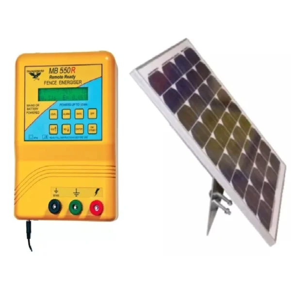 S530 Solar Powered Electric Fence Energiser & Kit – 50km Coverage