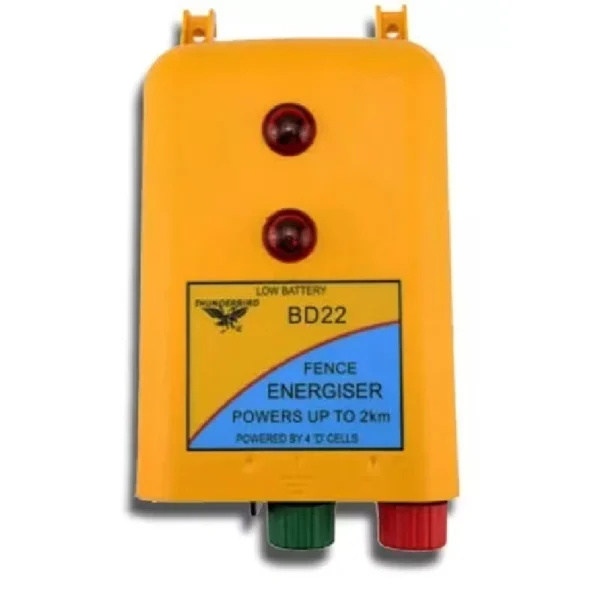 Thunderbird BD22 D-Cell Battery-Powered Electric Fence Energiser