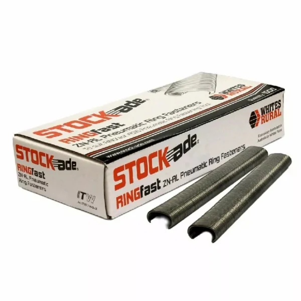 10,000 Pneumatic Air RINGFast Fence Wire C Clip