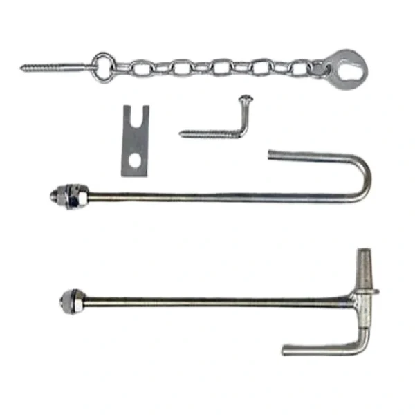Whites Wires Farm Gate Hinge Kit – Ring Latch & Catch Set
